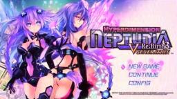 Hyperdimension Neptunia Re;Birth3: V Generation Title Screen